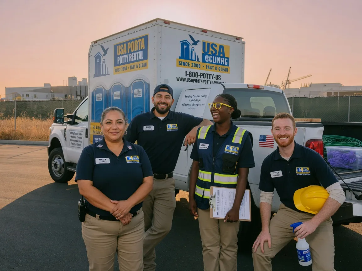 Portable Toilet Rental company in Mendota, CA